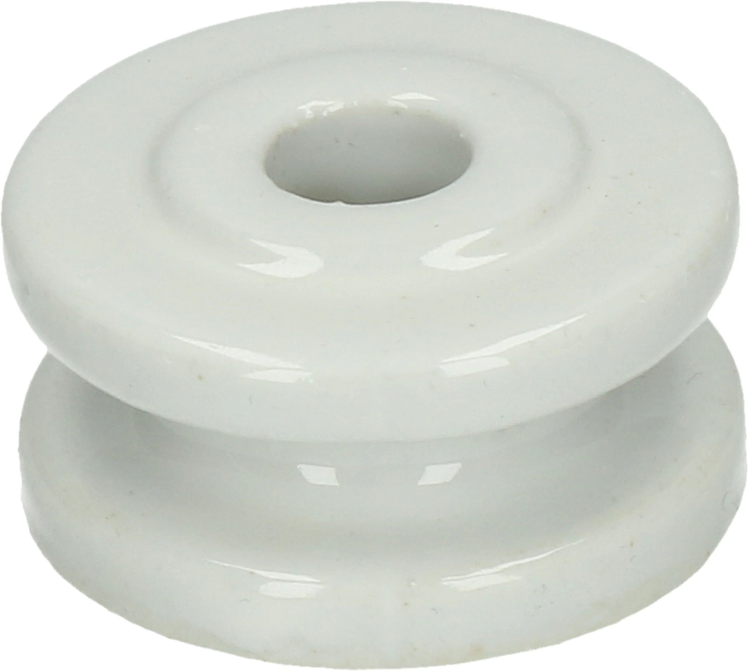 Porcelanowy izolator narożny, średnica zewnętrzna 50 mm, biały – ZoneGuard - obrazek 2