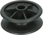 Izolator narożny z tworzywa sztucznego, średnica zewnętrzna 42 mm, czarny – ZoneGuard - obrazek 2