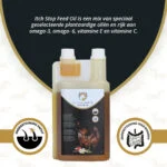 Olej paszowy dla koni z Omega 3 i Omega 6, 1 l – Excellent Horse Itch Stop Feed Oil - obrazek 2