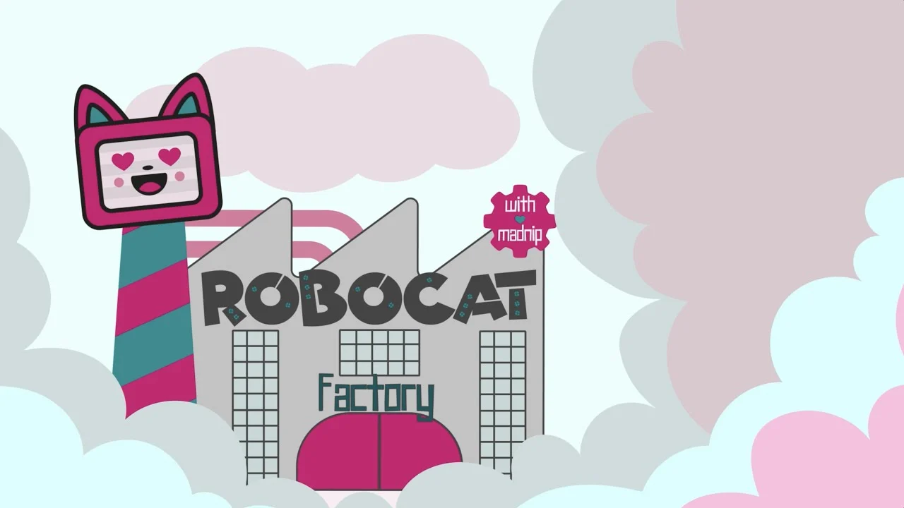 Myszka do zabawy z czujnikiem ruchu i Madnip, petrol – Robocat Mouse - obrazek 4