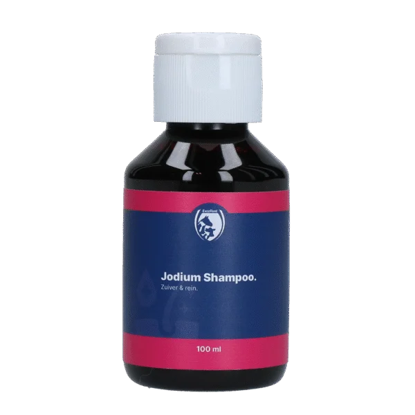 Szampon jodowy do sierści i skóry, 100 ml – Excellent Jodium Shampoo