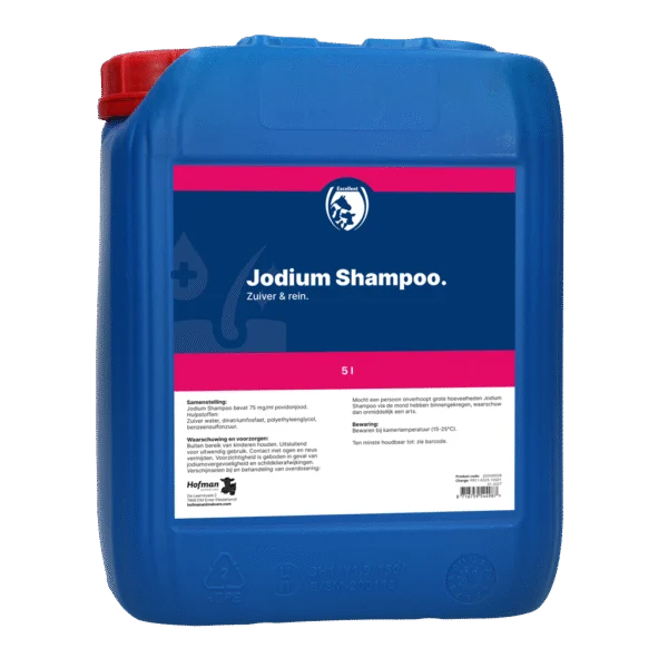 Szampon jodowy do sierści i skóry, 5 l – Excellent Jodium Shampoo