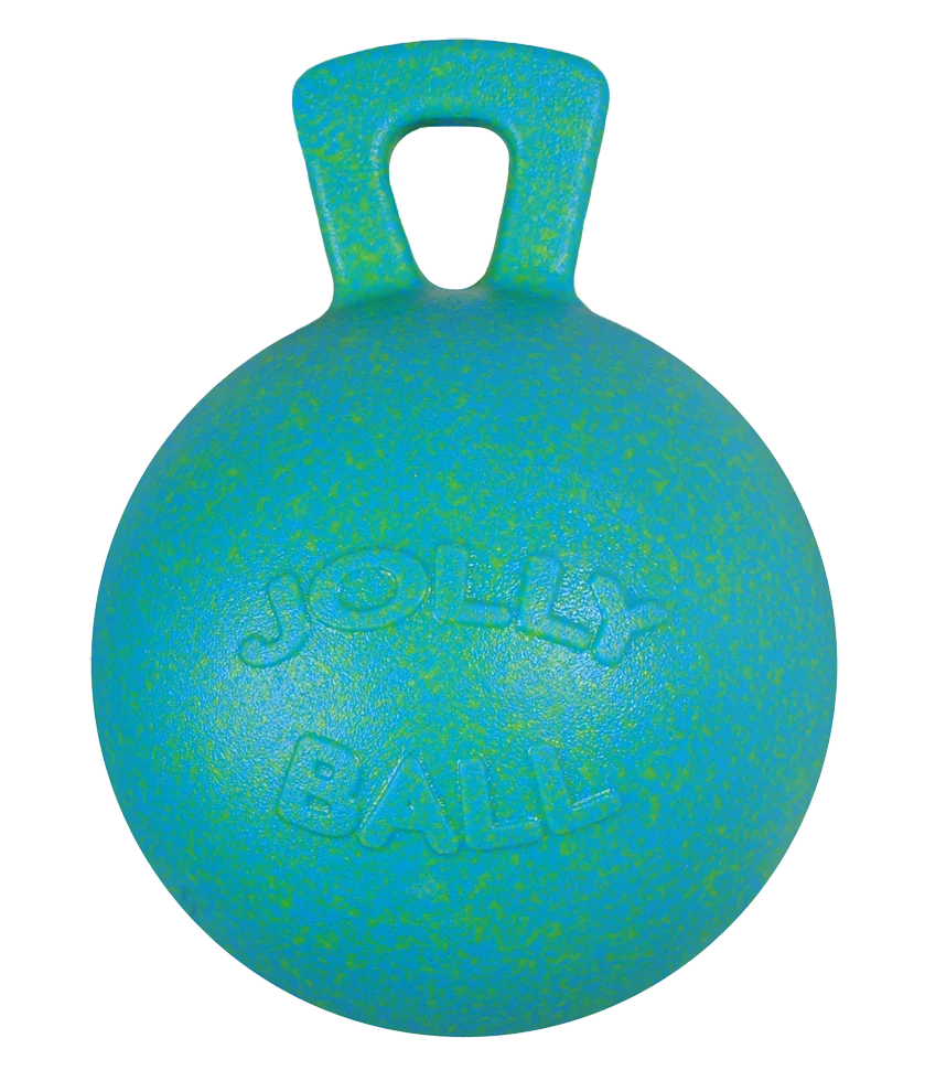Piłka do zabawy dla konia, morska zieleń, zapach jabłka, 25 cm – Jolly Pets Jolly Ball - obrazek 1