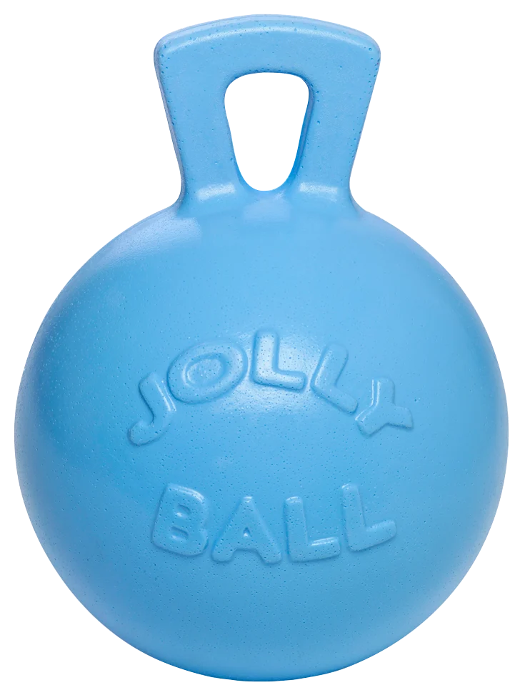JOLL008A.png Niebieska piłka do zabawy dla konia o zapachu borówki, 25 cm – Jolly Pets Jolly Ball - obrazek 1