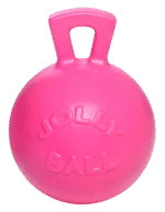 Piłka dla konia o zapachu gumy balonowej, różowa, 25 cm – Jolly Pets Jolly Ball