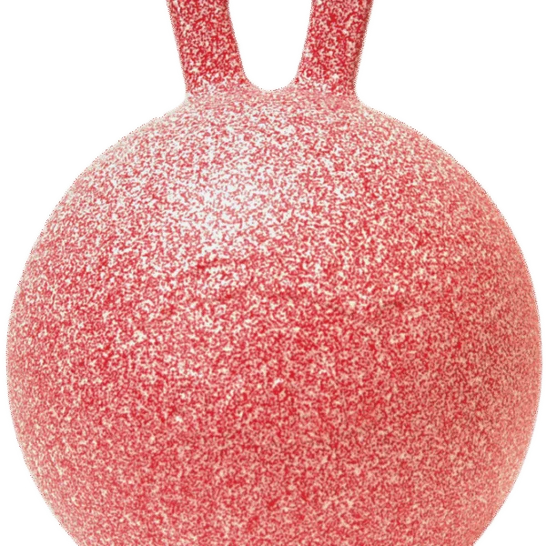 Piłka do zabawy dla konia o zapachu mięty pieprzowej, czerwona i biała, 25 cm – Jolly Pets Jolly Ball