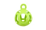 Piłka na przysmaki dla koni z elastycznej gumy, zielona, 20 cm – Jolly Pets Jolly Hay Ball