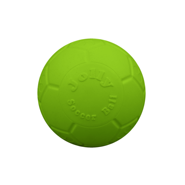 Piłka nożna dla psa, zielona, 7,5 cm – Jolly Pets Mini Soccer Ball