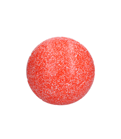 Pływająca piłka dla psa w kolorze pomarańczowym i białym, 7,5 cm – Jolly Pets Mini Soccer Ball