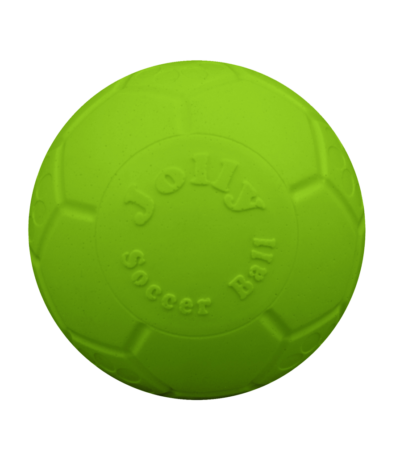 Piłka nożna dla psa, zielona, 10 cm – Jolly Pets Mini Soccer Ball
