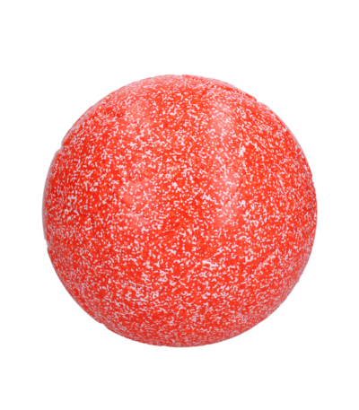 Pomarańczowa i biała piłka dla psa unosząca się na wodzie, 10 cm – Jolly Pets Mini Soccer Ball