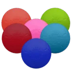 Piłka dla psa do aportowania, pomarańczowa, 20 cm – Jolly Pets Jolly Soccer Ball - obrazek 3