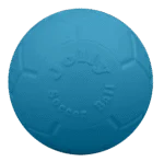 Piłka do aportowania dla psa, jasnoniebieska, 20 cm – Jolly Pets Jolly Soccer Ball - obrazek 2