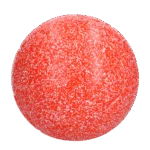 Piłka do aportowania dla psa, pomarańczowo biała, 15 cm – Jolly Pets Jolly Soccer Ball - obrazek 2