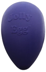 Plastikowe jajko do zabawy dla psa, fioletowe, 20 cm – Jolly Pets Egg