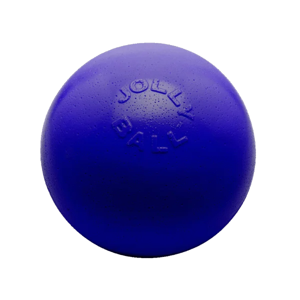 Odbijająca się piłka dla psa, pływająca, niebieska M, 15 cm – Jolly Pets Bounce-n Play