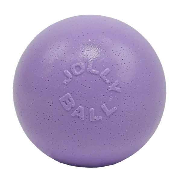 Odbijająca się piłka dla psa, unosząca się na wodzie, jasnofioletowa M, 15 cm – Jolly Pets Bounce-n Play