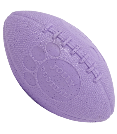 Piłka rugby dla psa, jasnofioletowa, 22 x 12 cm – Jolly Pets Football