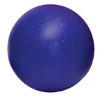 Gładka niebieska piłka dla psa, 15 cm – Jolly Pets Push-n-Play