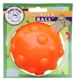 Piłka na przysmaki dla psa z gumy TPR, 10 cm – Jolly Pets Jolly Jumper pomarańczowa M