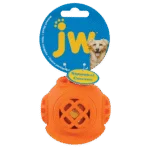 Piłka tenisowa dla psów z piszczałką i gumowym hełmem – JW Helmet Heads Diver