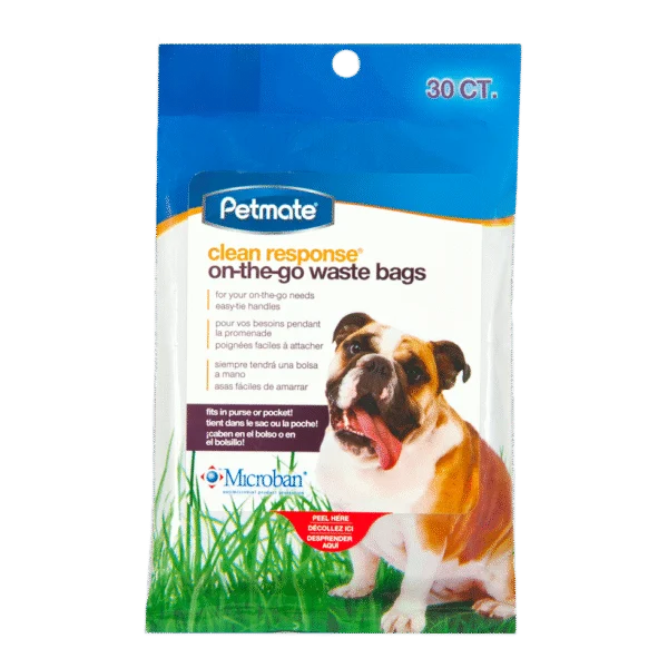 Woreczki na odchody na spacer, 30 szt. – Petmate Clean Response on-the-go Waste Bags
