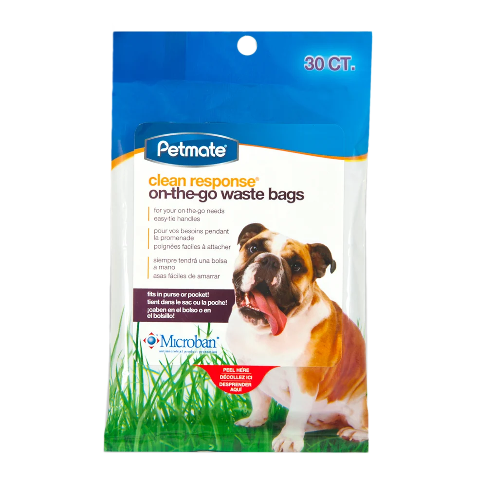 Woreczki na odchody na spacer, 30 szt. – Petmate Clean Response on-the-go Waste Bags - obrazek 1