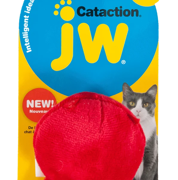 Pluszowa zabawka dla kota z kocimiętką i dzwoneczkiem, 7 x 8 cm – JW Cataction Bad & Good Cuz
