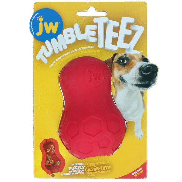 Zabawka na przysmaki dla psa z gumy – JW Tumble Teez