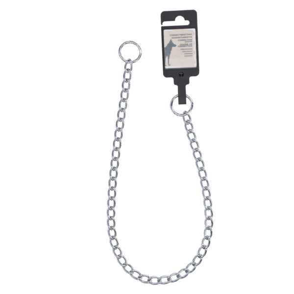 Łańcuszek korekcyjny dla psów, chromowany, 60 cm x 3 mm – Hofman Animal Care