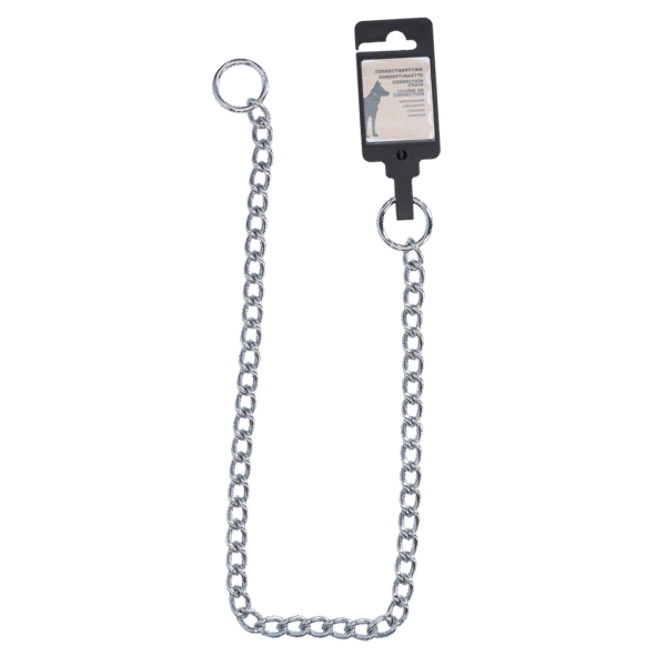 Łańcuszek korekcyjny dla psów, chromowany, 65 cm x 3,5 mm – Hofman Animal Care