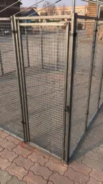 Woliera dla kur z dachem, 300 x 300 x 205 cm – Cucciolotta Polly Run - obrazek 3