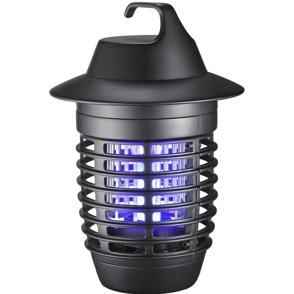 Lampa owadobójcza z UV-A i kratką rażącą prądem, 5 W – Knock Pest Insect Killer - obrazek 1