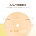 Wkład klejowy do pułapki na owady, bez trucizny, Ø 13,5 cm – Knock Pest - obrazek 4