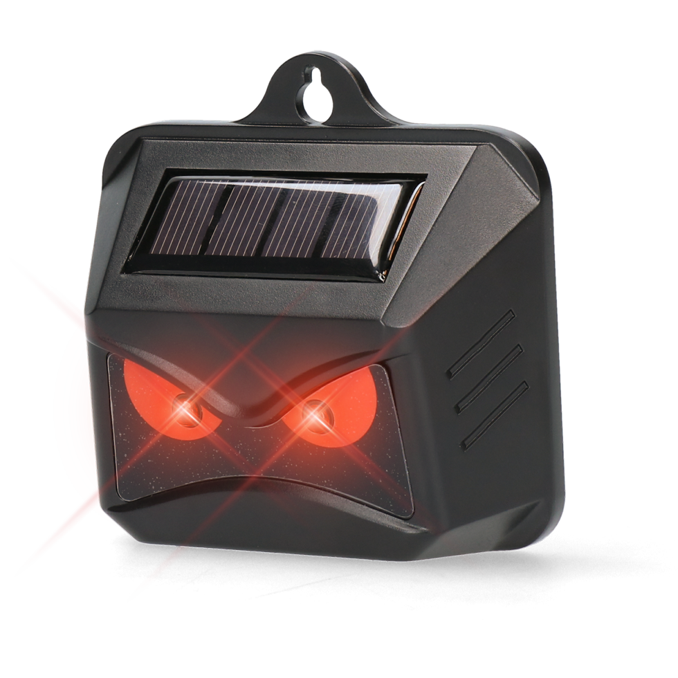 Wildverjager met Rode Leds op Zonne energie, 2 Stuks – Knock Pest Wild Solar Odstraszacz dzikich zwierząt z czerwonymi diodami LED zasilany energią słoneczną, 2 sztuki – Knock Pest Wild Solar