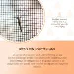 Lampa owadobójcza UV-A z kratką rażącą prądem, 18 W – Knock Pest Insect Killer - obrazek 5