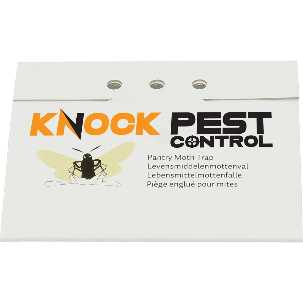 Pułapka na mole spożywcze z feromonem, 2 pułapki lepowe – Knock Pest Delta - obrazek 2