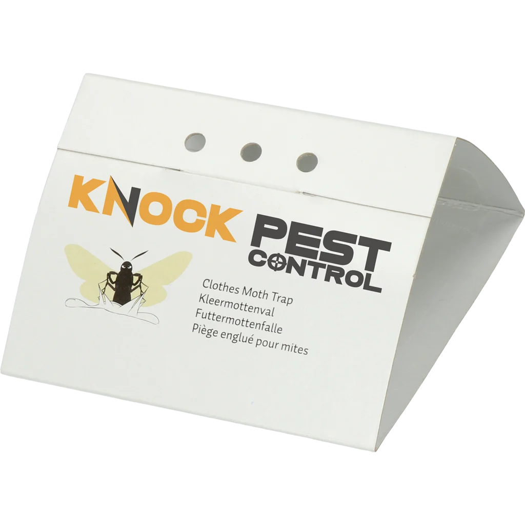 Pułapka na mole odzieżowe z feromonem, 2 pułapki lepowe – Knock Pest Delta - obrazek 3