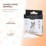 Preparat przeciw pchłom w pipetce dla psów o masie poniżej 5 kg, przeciw kleszczom, 2 x 2 ml – Knock Pest - obrazek 2