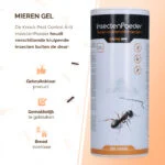 Proszek na mrówki na zewnątrz i owady biegające w pomieszczeniach, 250 g – Knock Pest - obrazek 4