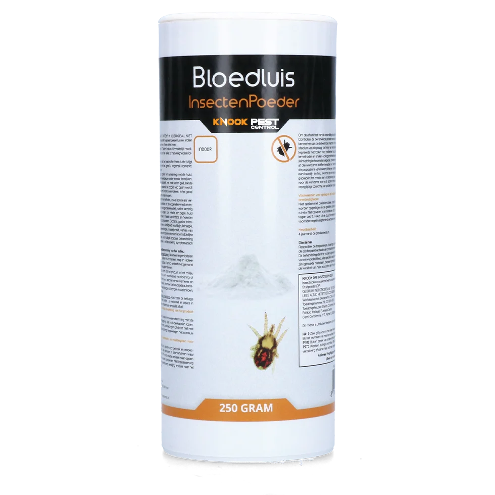 Proszek owadobójczy na ptaszyńca kurzego w kurnikach, 250 g – Knock Pest - obrazek 1