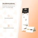 Pułapka na rybiki i rybiki cukrowe, bez trucizny, 3 sztuki – Knock Pest Delta - obrazek 3