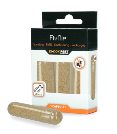 Atraktant na muchy w 3 kapsułkach – Knock Pest FlyNip Refill