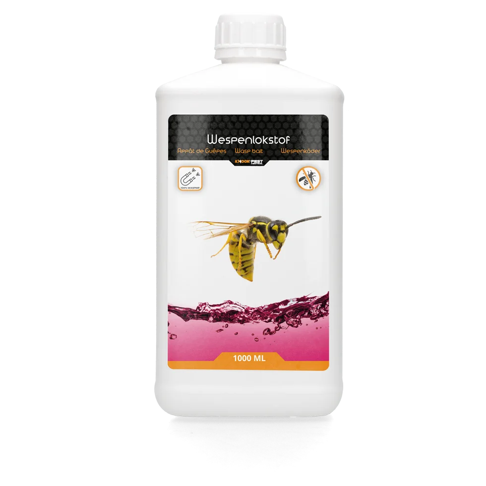 Płyn wabiący na osy do pułapek na osy, 1 l – Knock Pest Wasp Bait (przysmak dla os) - obrazek 1
