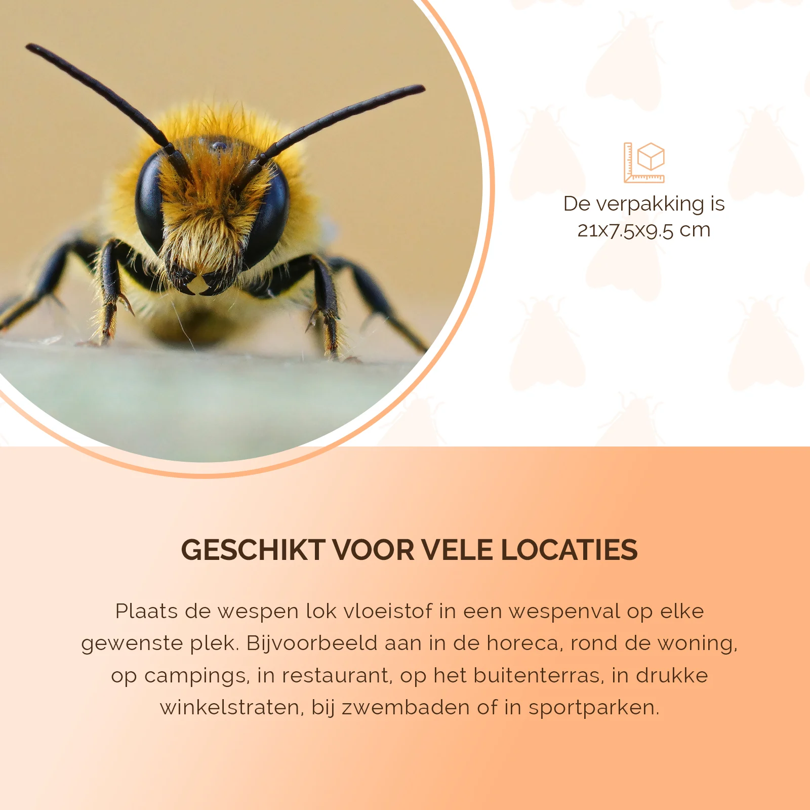 Płyn wabiący na osy do pułapek na osy, 1 l – Knock Pest Wasp Bait (przysmak dla os) - obrazek 5