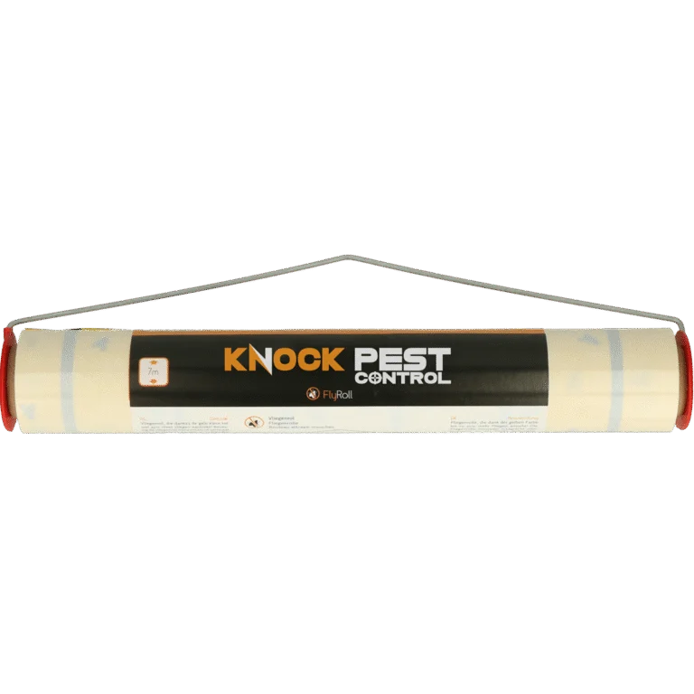 Żółta rolka lepowa na muchy 7 m x 30 cm – Knock Pest