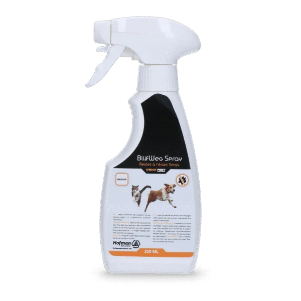 Spray odstraszający zwierzęta domowe, 250 ml – Knock Pest BlijfWeg Spray do wnętrz