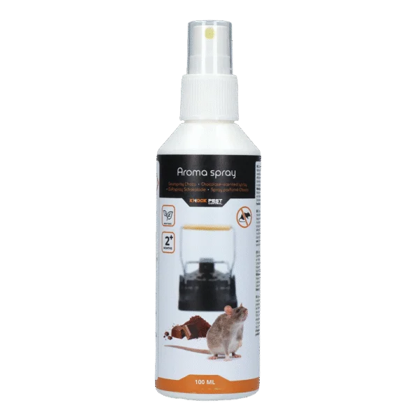 Spray zapachowy o zapachu czekolady do pułapek, 100 ml – Knock Pest Geurspray