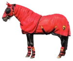 Derka przeciw owadom z kapturem i Insect Shield®, 183 cm – Horse Armor Knockdown - obrazek 2