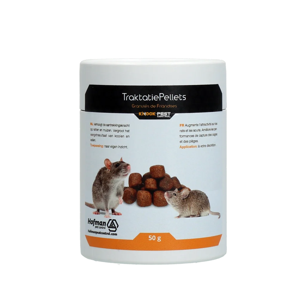 Granulki wabiące na myszy i szczury, 50 g – przysmak Knock Pest w granulkach - obrazek 1